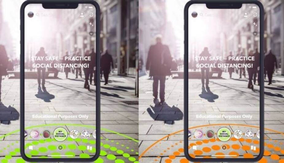 Image principale de l'article Filtres Snapchat pour adopter les gestes barrières