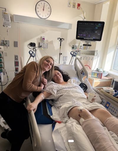 Une nouvelle photo de Solange Tremblay à l'hôpital: un état stable, mais une longue convalescence à prévoir | JDM