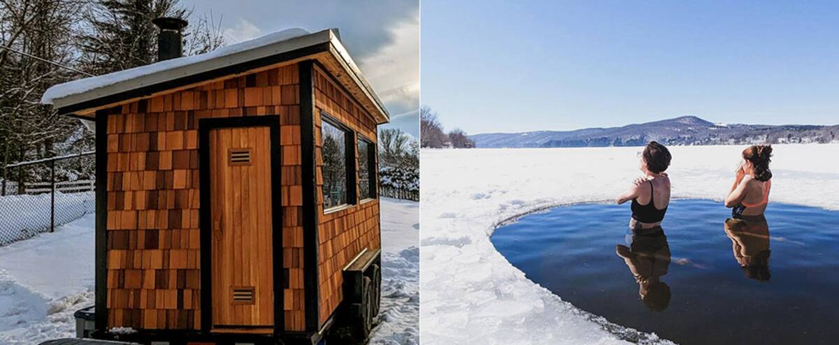 Solstice Sauna: une expérience nordique originale au bord d'un lac de l'Estrie