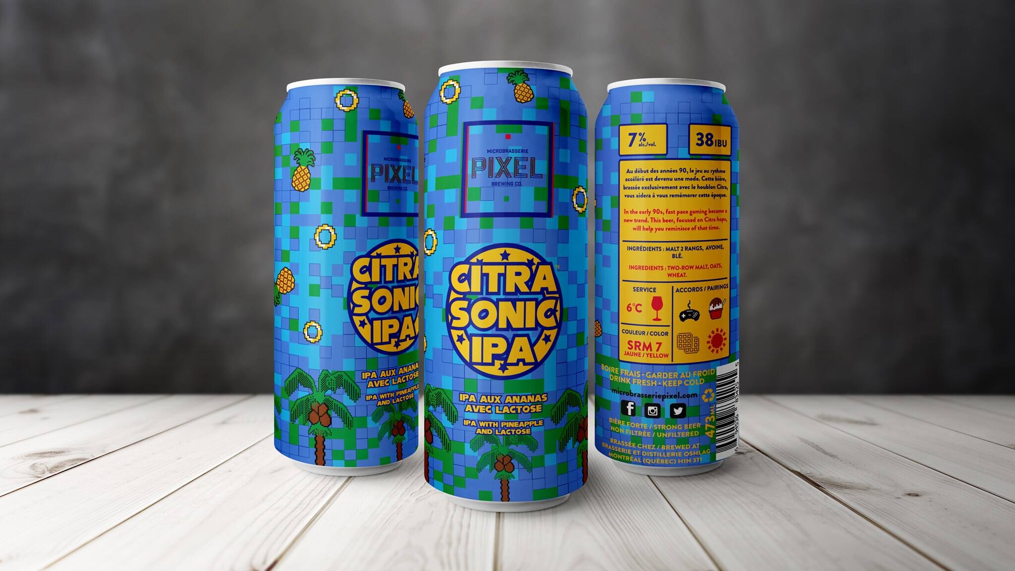 Image principale de l'article Des bières geek brassées au Québec