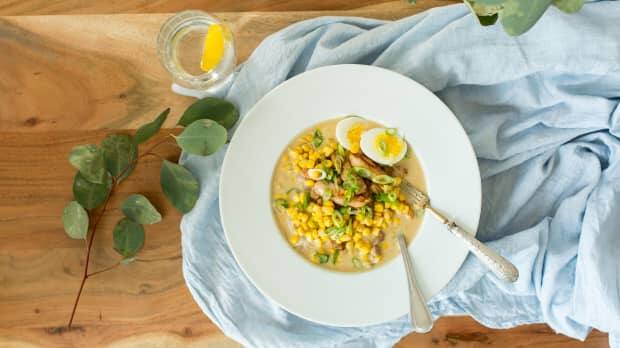 RECETTE: Soupe crémeuse poulet et coco