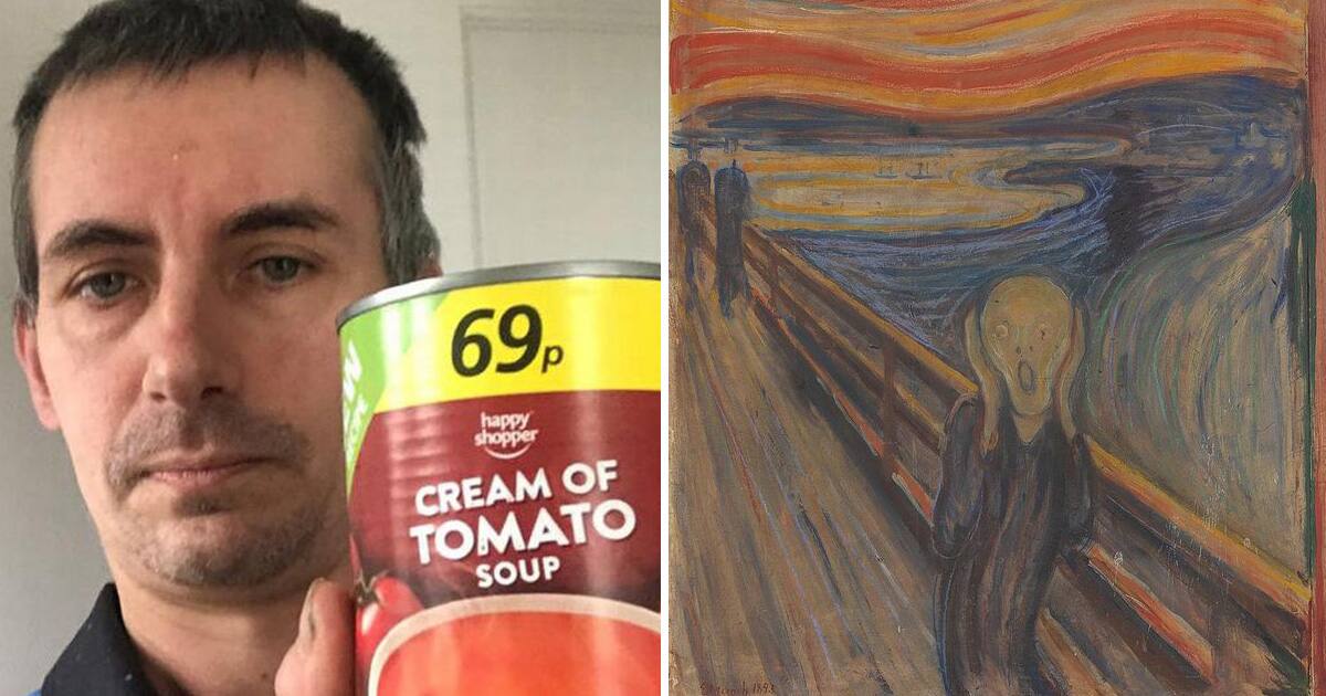 Il voit «Le Cri» dans sa soupe aux tomates