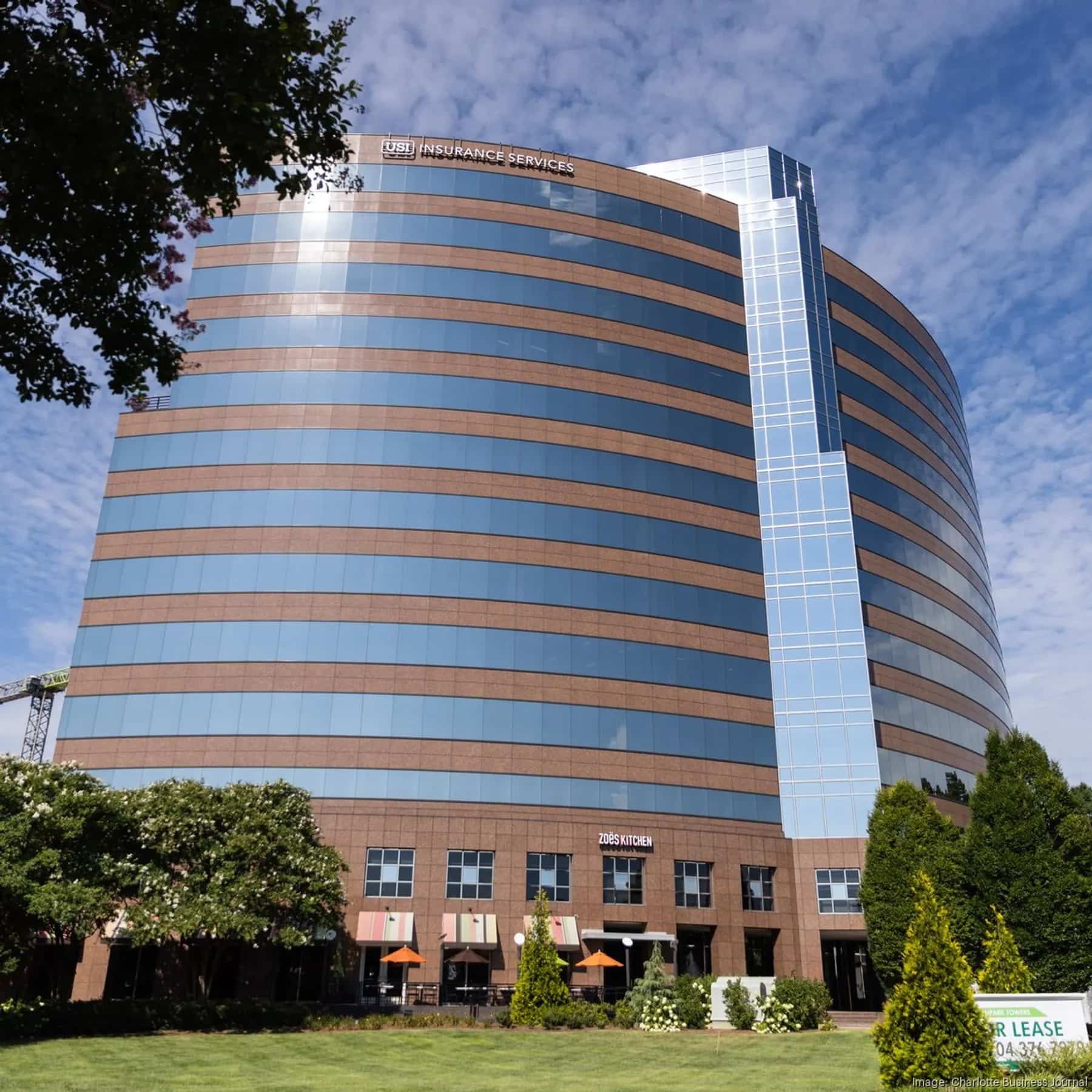Bureaux d'USI Insurance Services en Caroline du Nord.