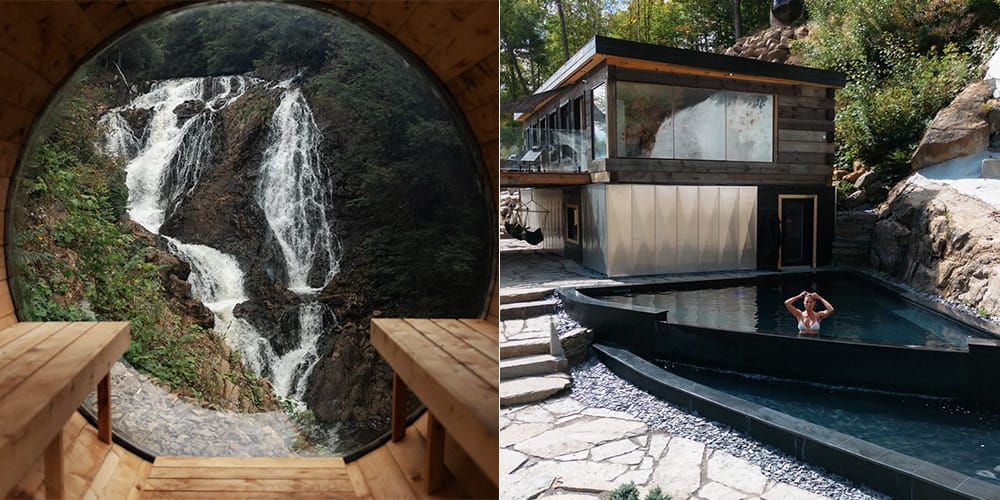 Un nouveau «spa» au pied d’une chute à essayer
