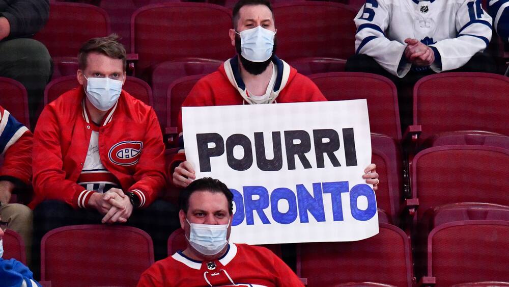 Canadiens - Maple Leafs : les spectateurs de retour