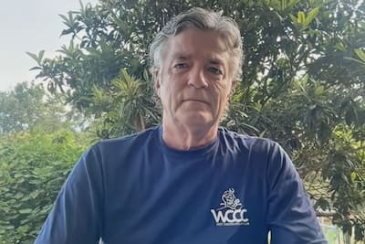 Charles St-Maurice, a Quebecer who has lived in Florida for 22 years, July 4, 2026