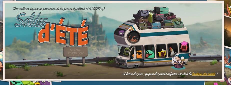 Image principale de l'article La vente estivale de Steam est commencée