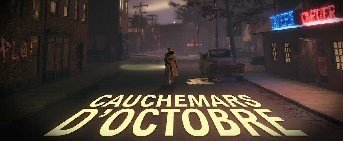Dévoilement du jeu vidéo Cauchemars d’octobre