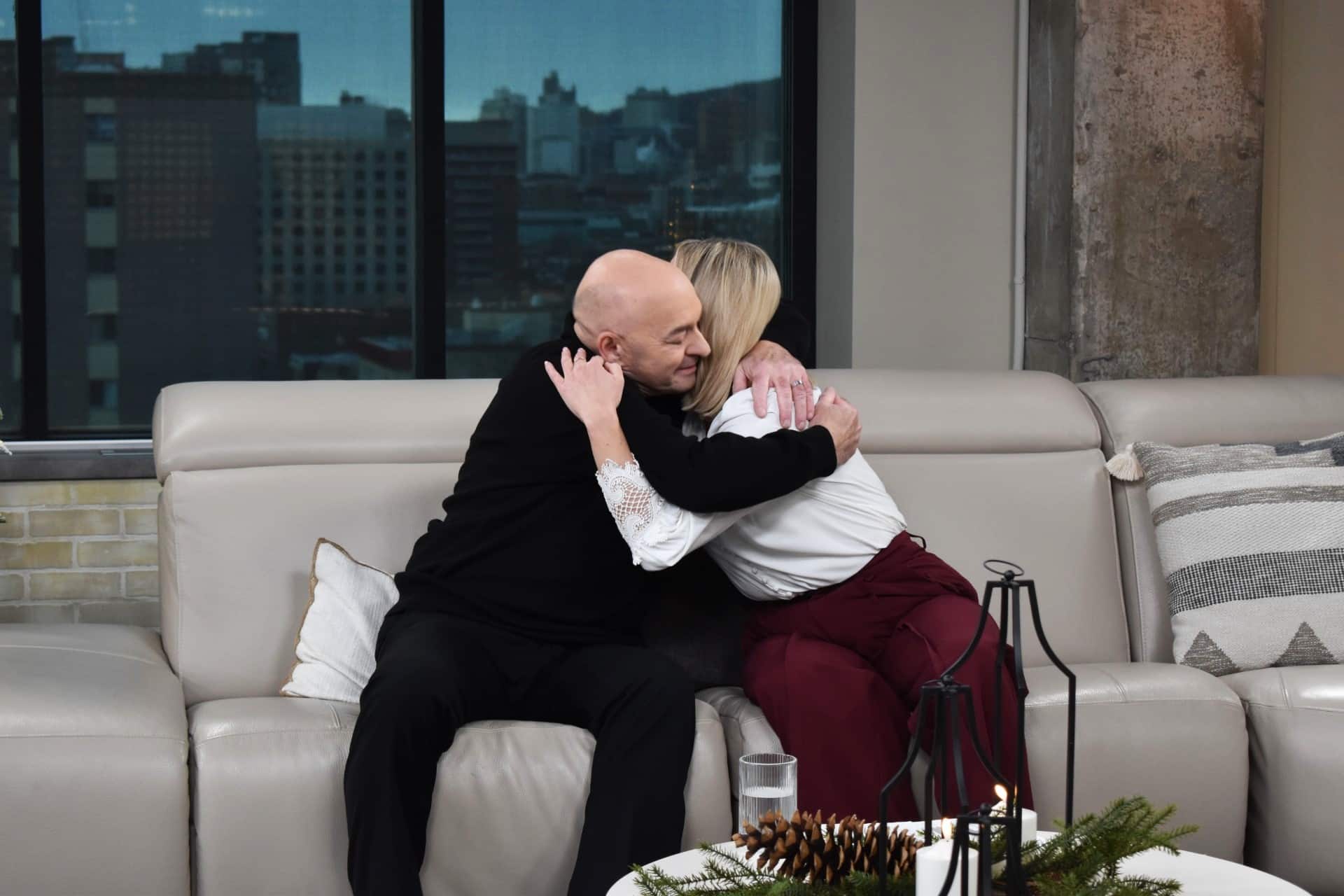 Il rencontre son donneur qui lui a sauvé la vie