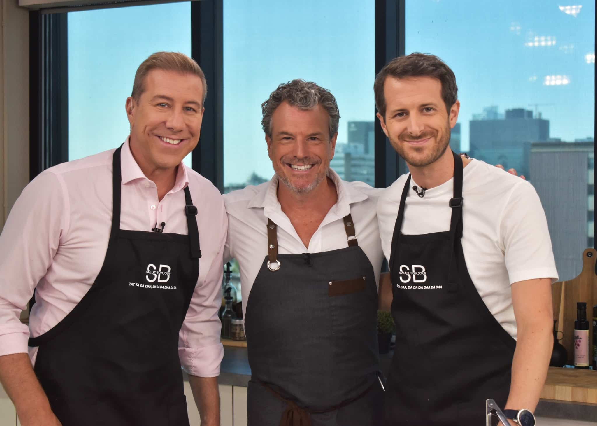 Cuisinez comme Salut Bonjour avec ce tablier!