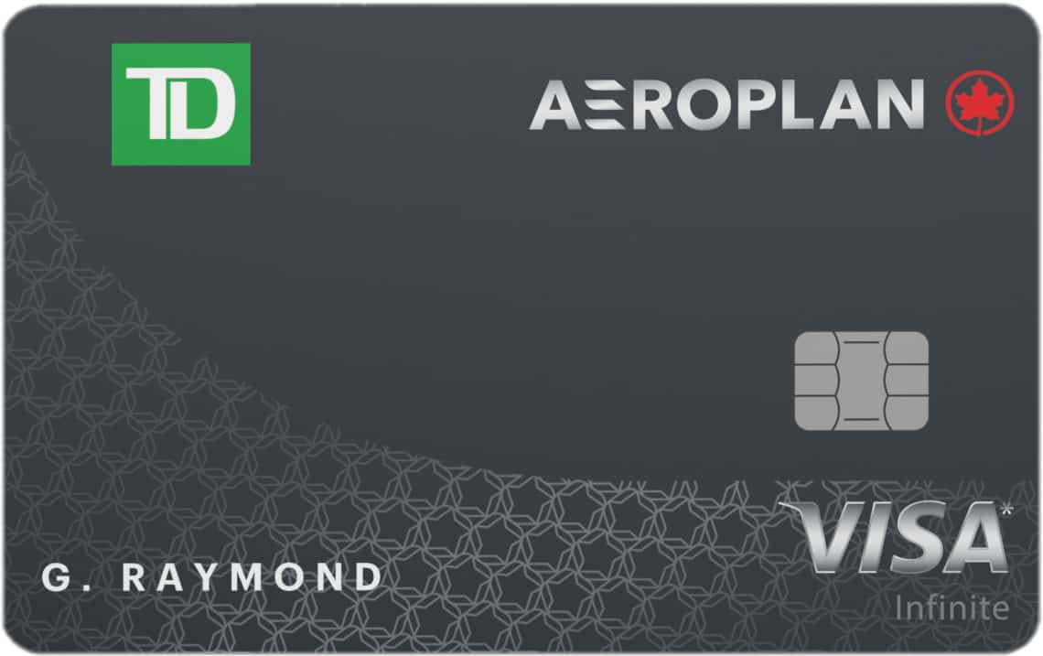 Carte Visa Infinite Aéroplan - TD