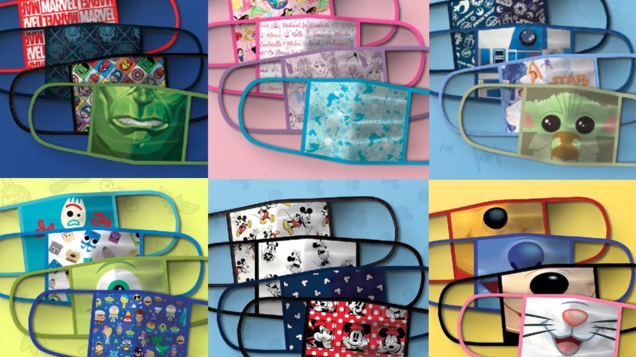 Masques En Tissu Disney Se Lance Dans La Confection De Masques Clin D œil