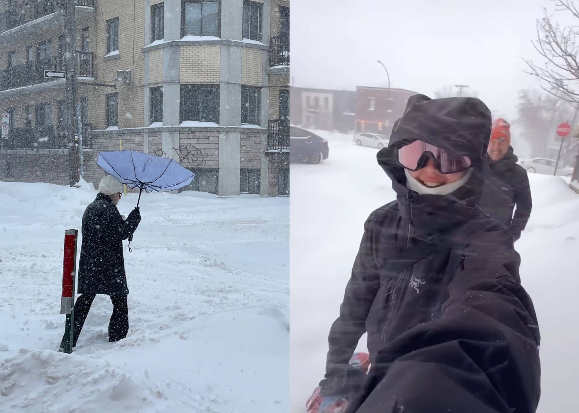 45 photos de la tempête de neige du 16 février