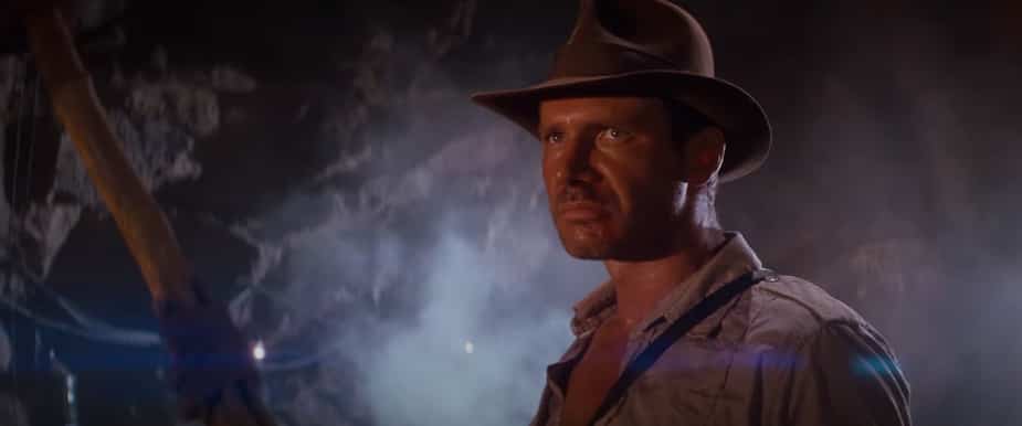 Harrison Ford dans Indiana Jones and the Temple of Doom