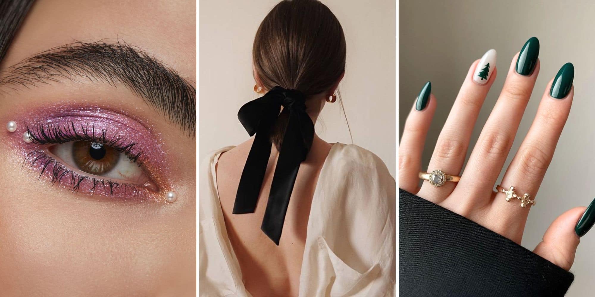 Voici les tendances maquillage de Noël 2024