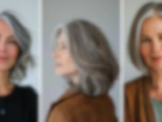10 nuances de cheveux gris à adopter en 2025