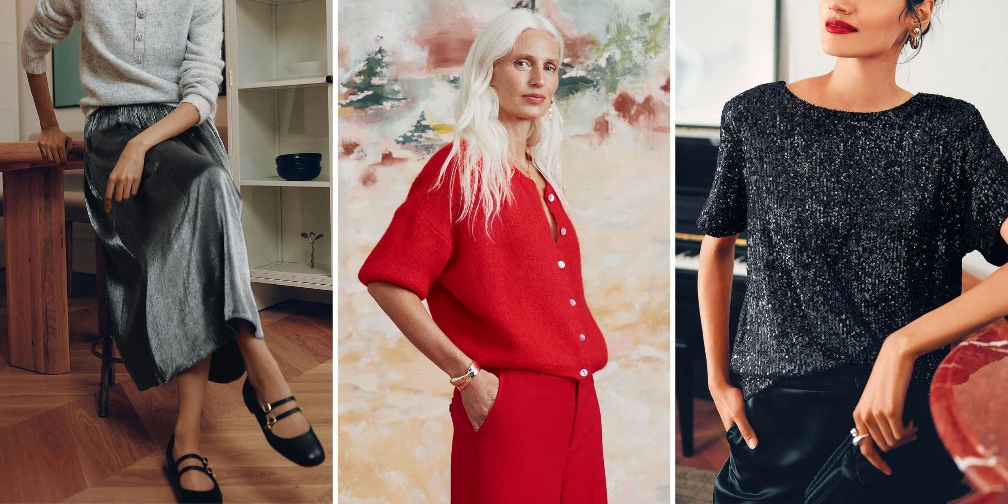 Voici les tendances mode de Noël 2024