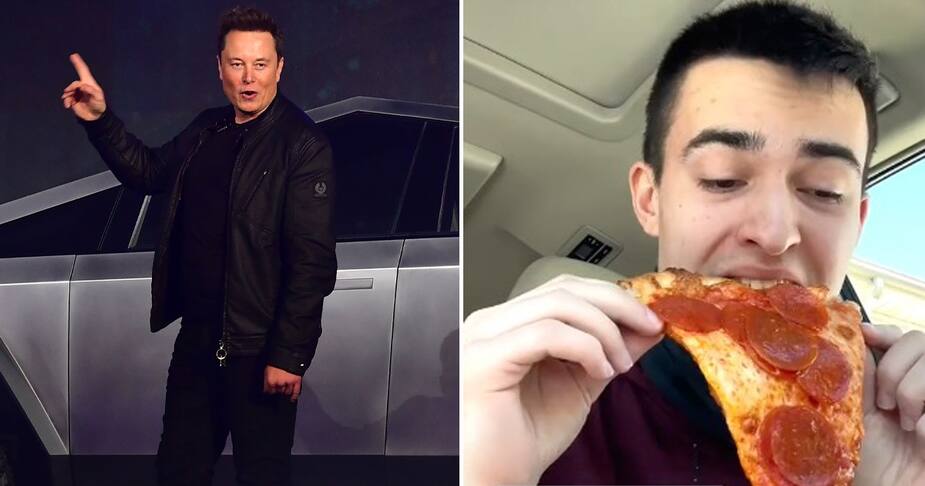 Image principale de l'article Musk va donner une Tesla à un gars qui mange mal