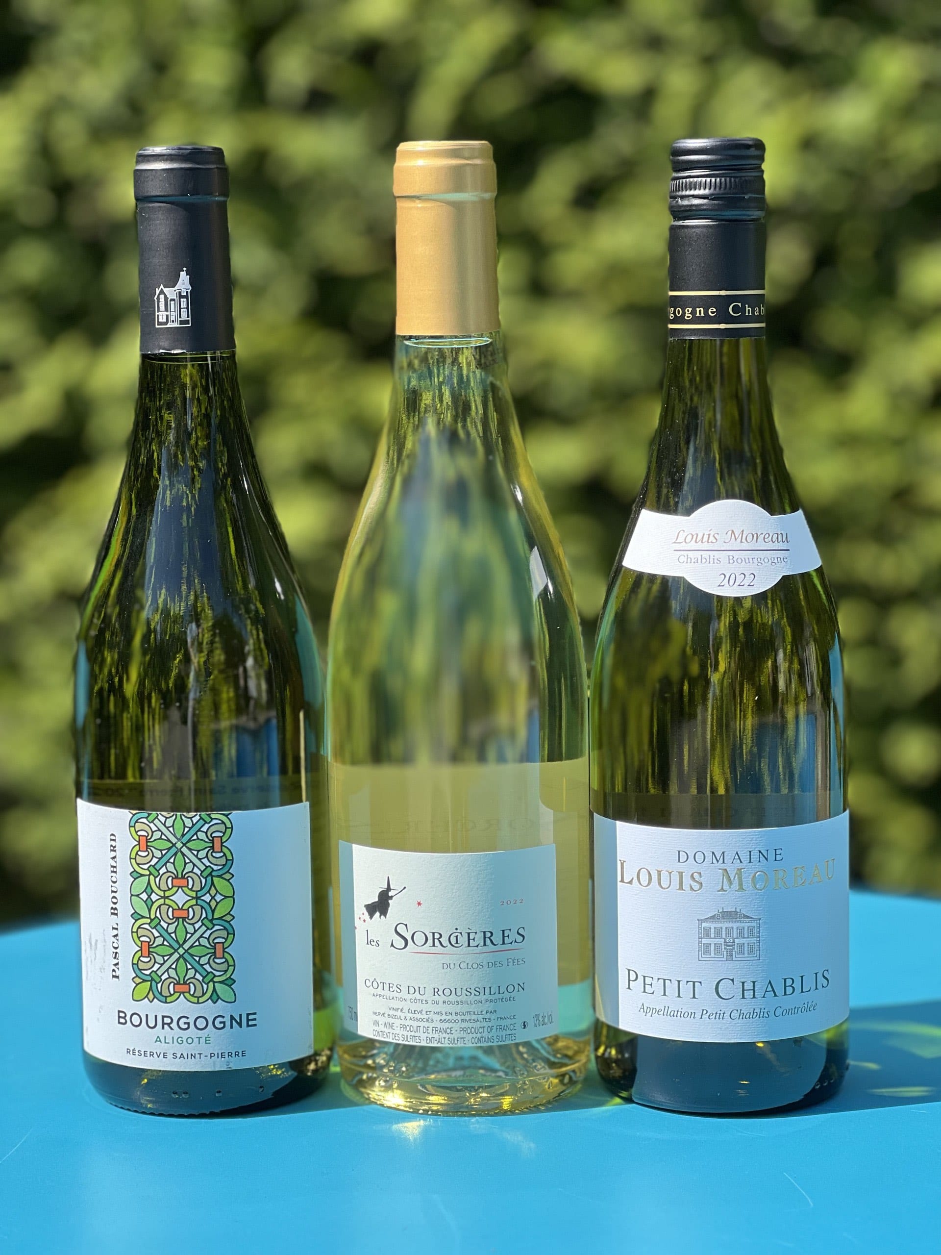 Trois blancs rafra&icirc;chissants