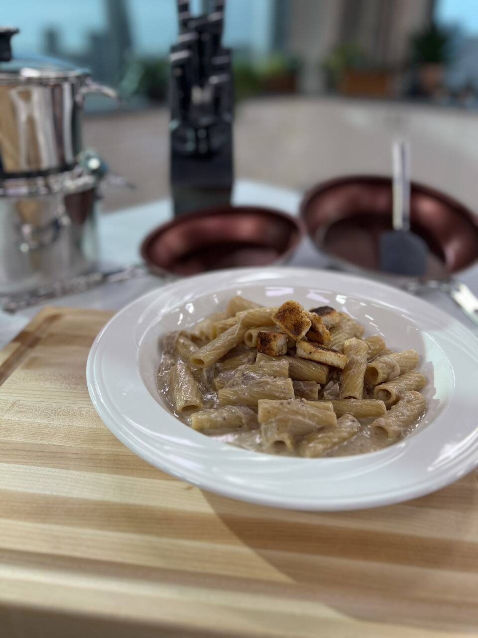 PÂTES À LA SOUPE À L’OIGNON