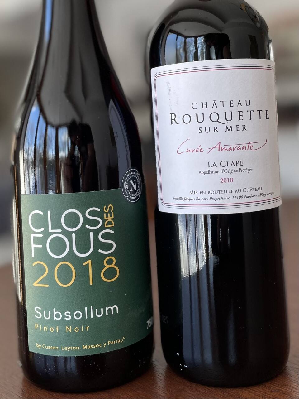 Deux rouges &agrave; ne pas manquer