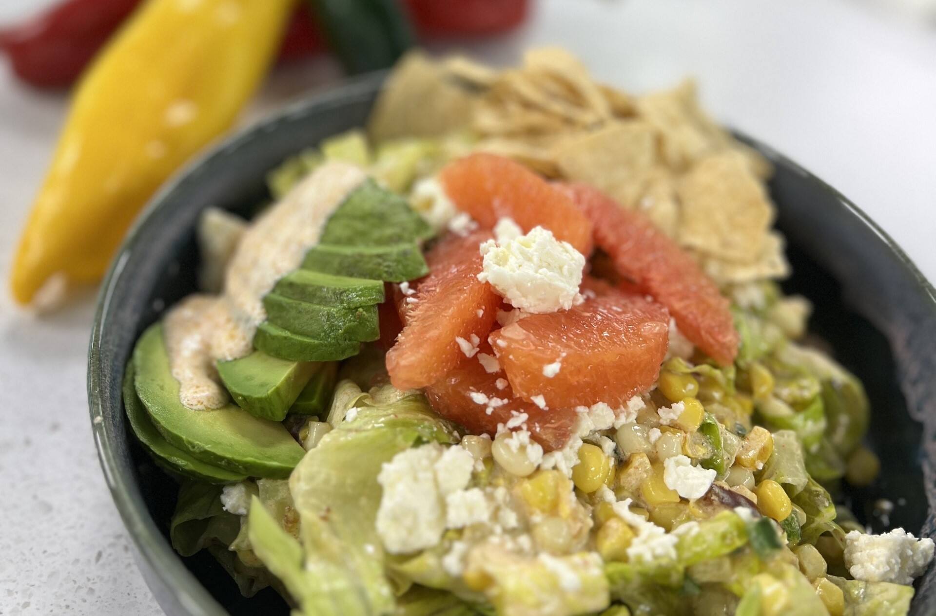 SALADE DE MAÏS À LA MEXICAINE