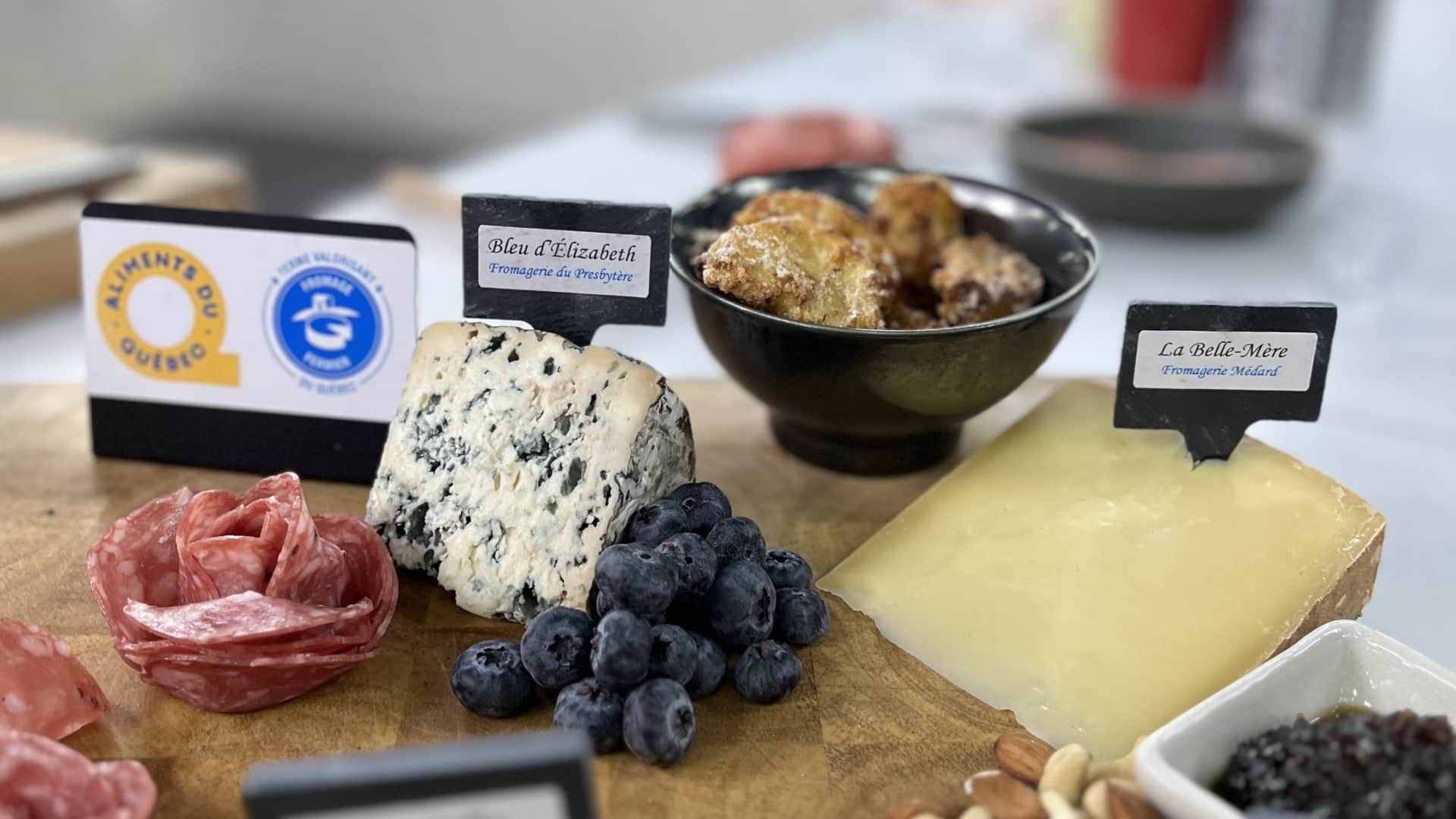 Pommes croustillantes, fromages fermiers du Québec