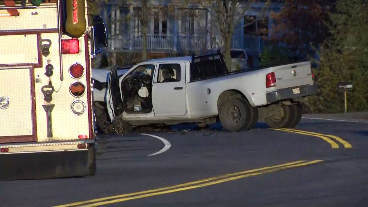Saint-Placide: un corps retrouv&eacute; dans un v&eacute;hicule incendi&eacute; &agrave; la suite d&rsquo;une collision