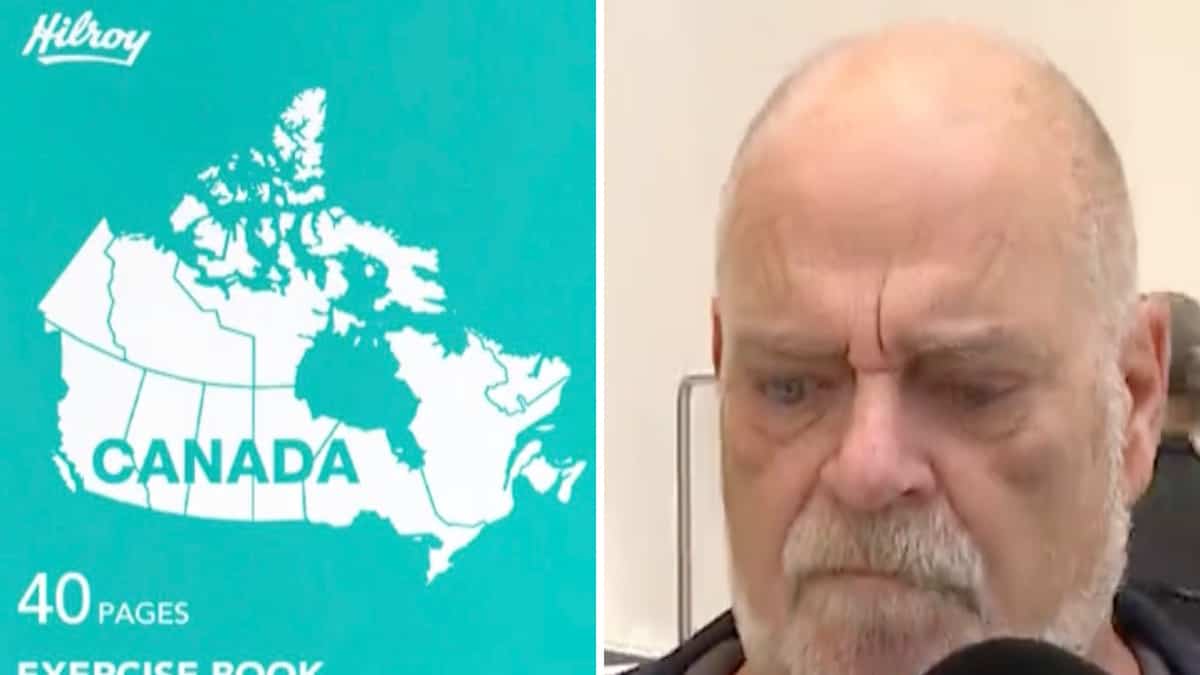 Il y a un gros problème géographique sur la nouvelle version des cahiers Canada