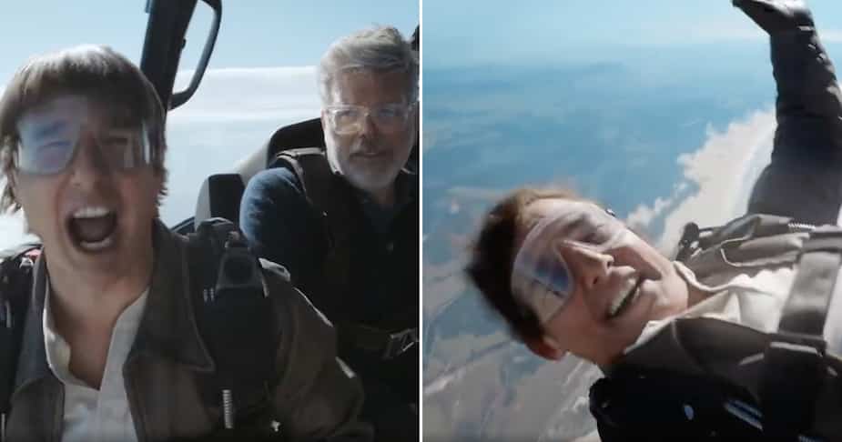 Image principale de l'article Il saute d’un hélicoptère pour remercier ses fans