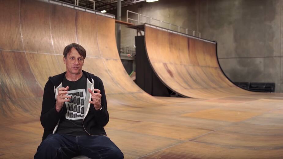 Tony Hawk dans le documentaire Pretending I'm a Superman