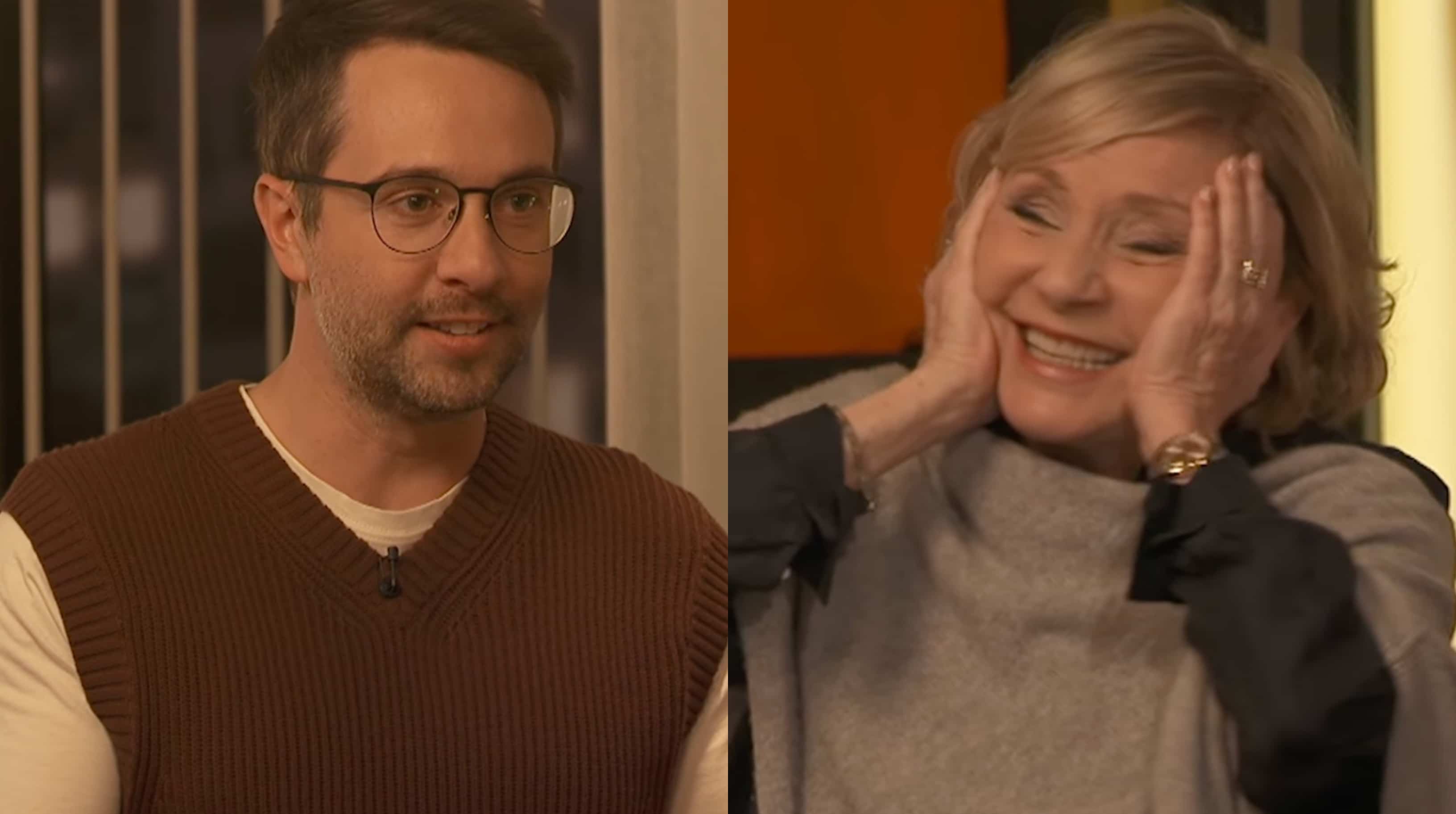 Il remémore une anecdote hilarante à France Castel