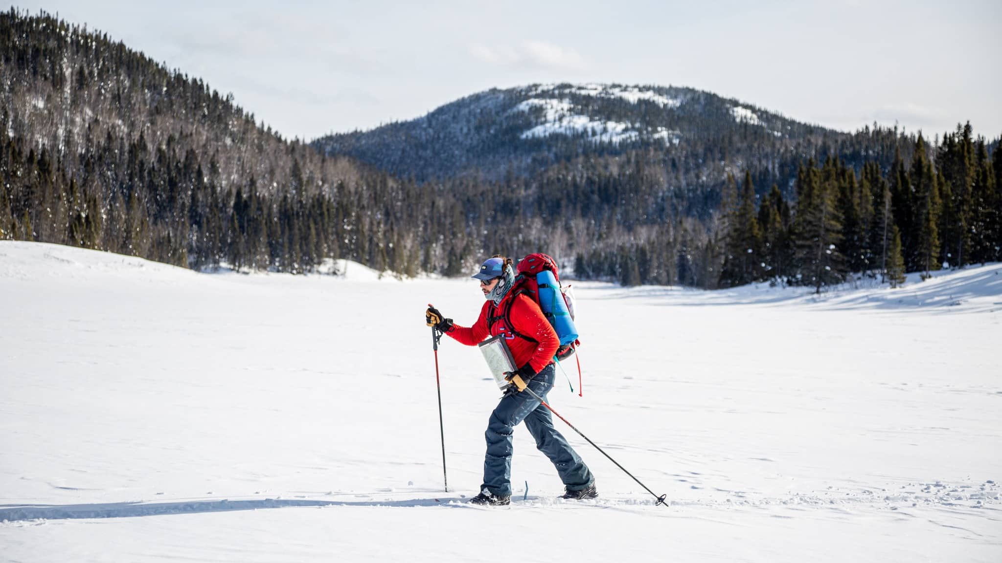 Du ski horspiste dans le fjord du Saguenay JDQ