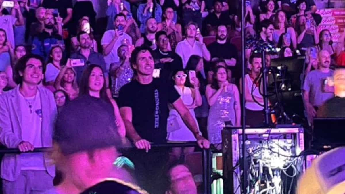Justin Trudeau présent au spectacle de Katy Perry à Montréal