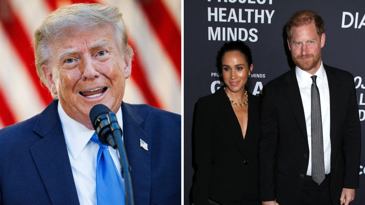 «J'en suis ravi»: Donald Trump se réjouit qu'Harry et Meghan quittent les États-Unis