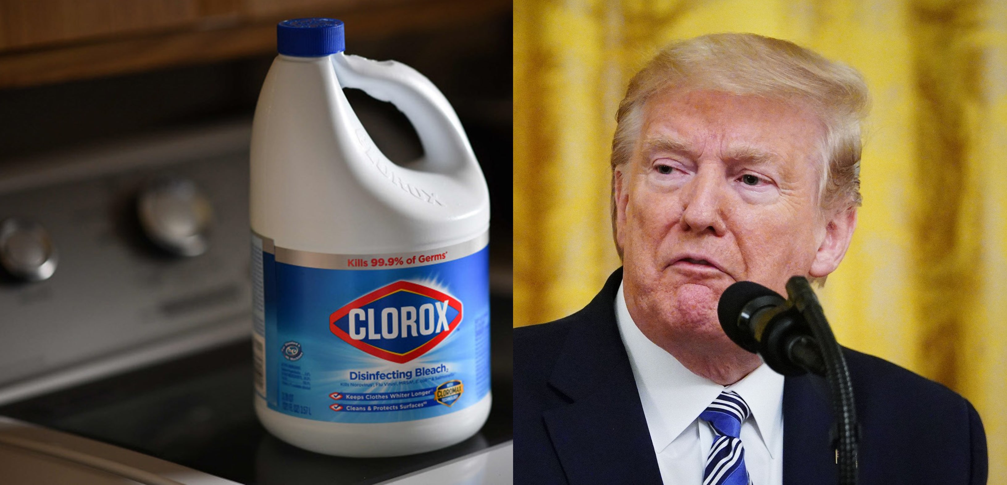 Des gens ont bu du désinfectant 