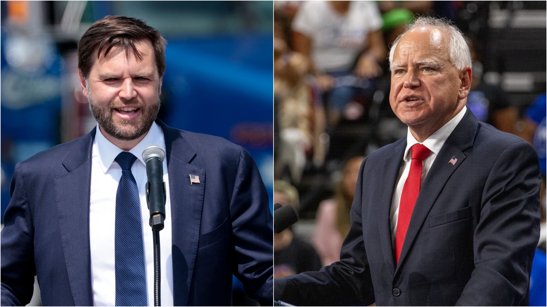 Vance et Walz d&eacute;battront le 1er octobre