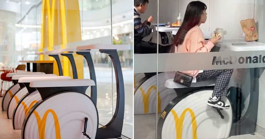 Image principale de l'article Des vélos stationnaires pour les clients du McDo