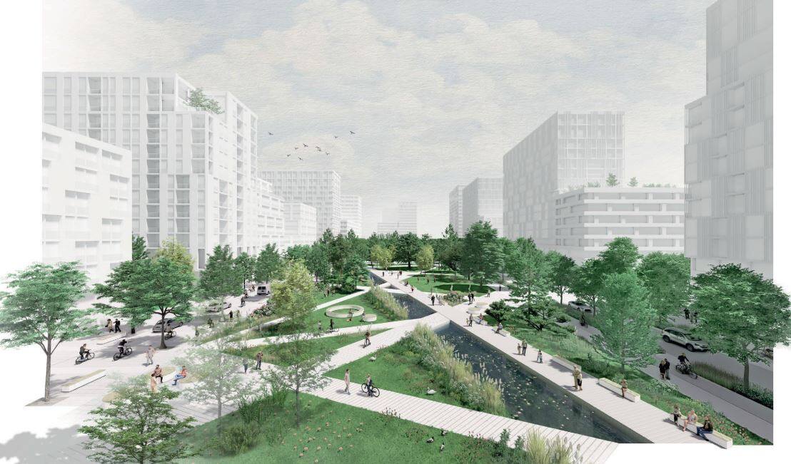 La r&eacute;novation de la Place Versailles inqui&egrave;te des citoyens du secteur