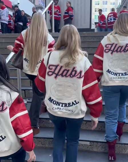 Version mini et couleur beige: les nouvelles vestes des compagnes des joueurs du Canadien ne passent pas inaperçues