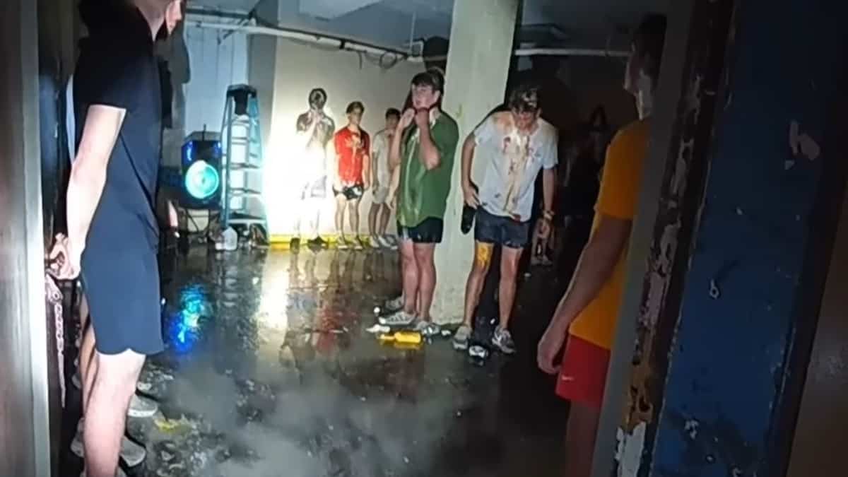 Le rituel dénigrant d’une fraternité de l’Iowa enflamme les réseaux sociaux dans une vidéo virale