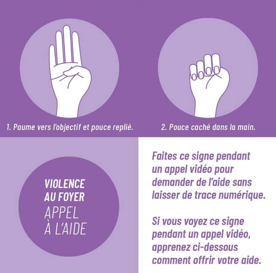 Si une femme de votre entourage utilise ce signe durant un Si une femme de votre entourage utilise ce signe durant un
