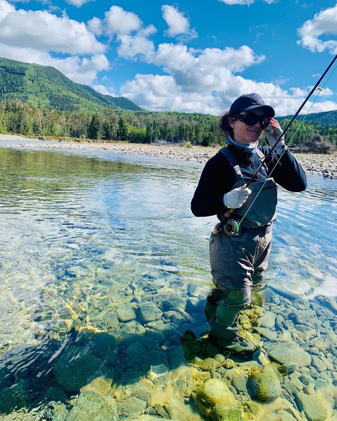 Virginie Fortin se blesse à l'oreille