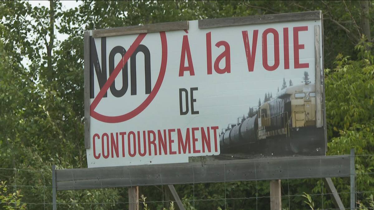 Lac-Mégantic: la majorité des citoyens en faveur de la voie de contournement, selon la mairesse