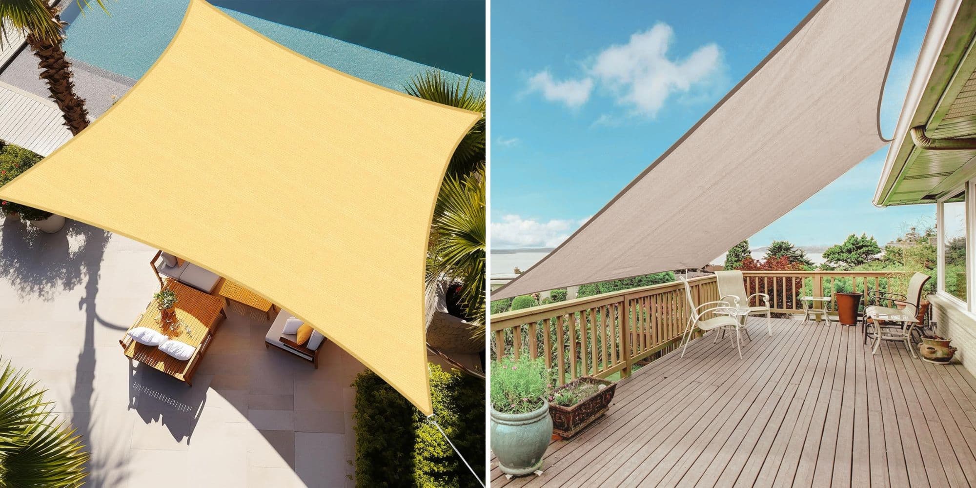Pourquoi choisir un voile d'ombrage pour son patio