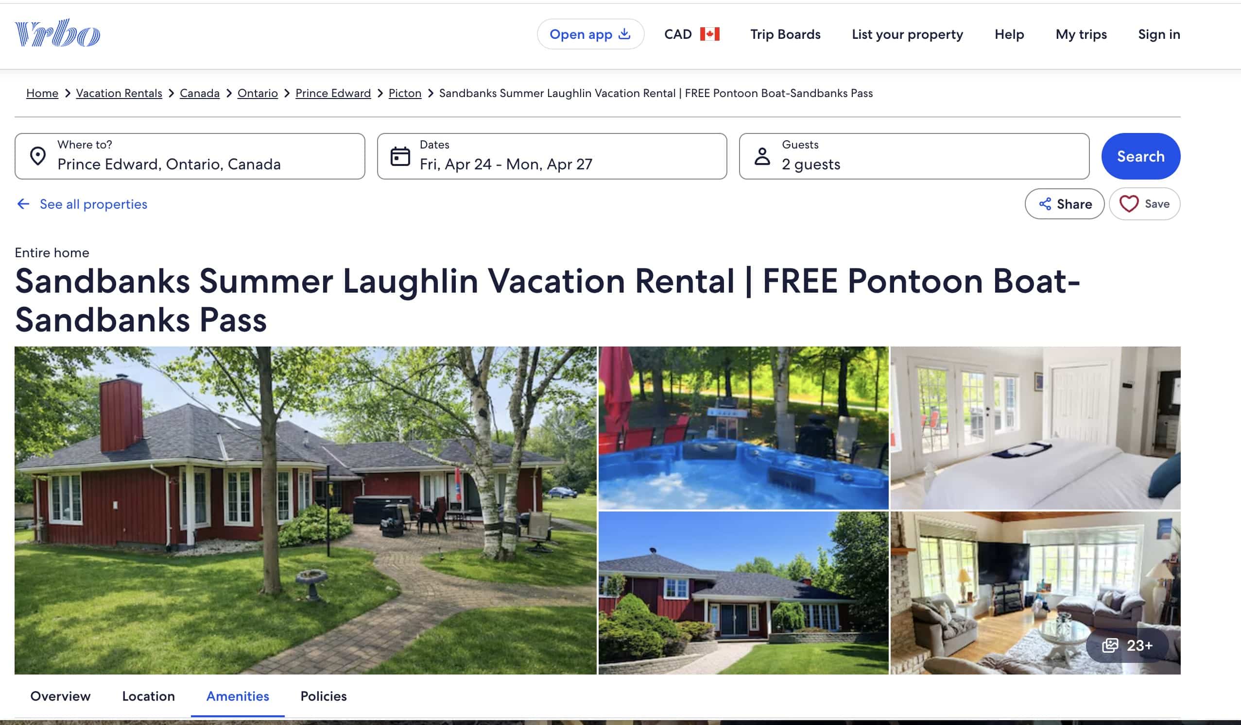  Vrbo, Airbnb et Expedia.