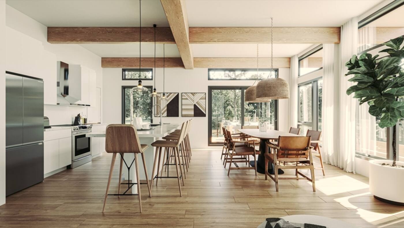 Le nouveau modèle de Maisons usinées Côté: du luxe sur mesure en pleine ...