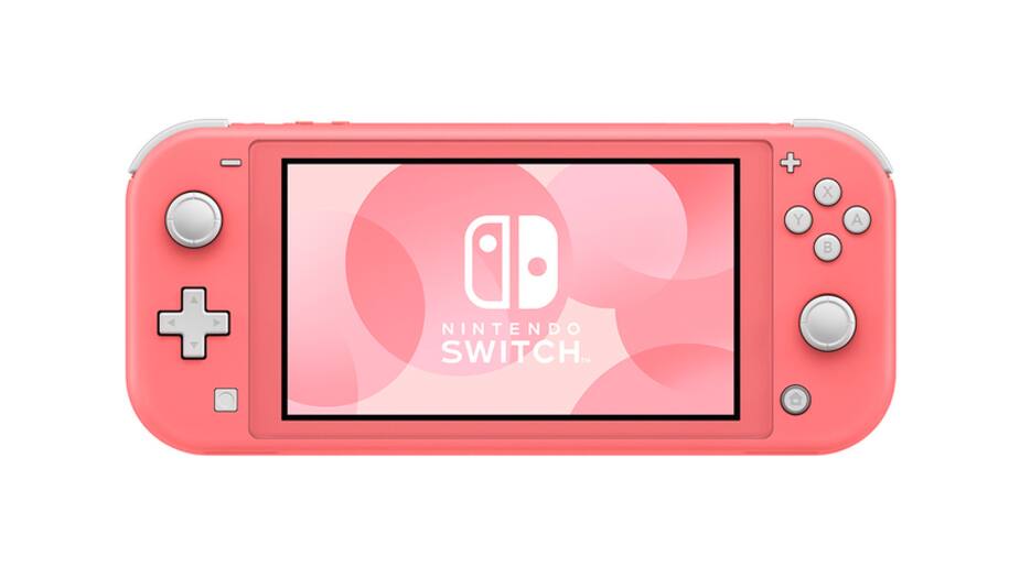 Image principale de l'article Une Switch Lite rose corail dévoilée!