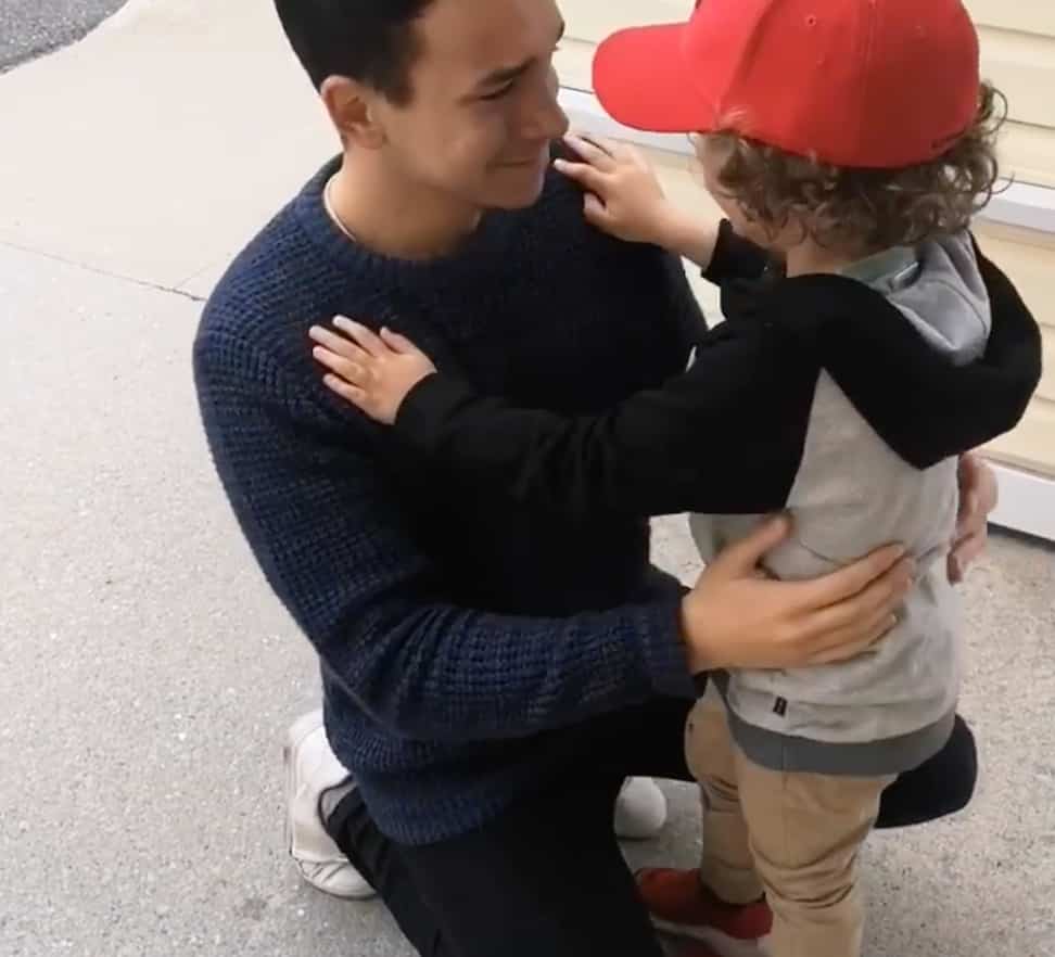 William retrouve enfin sa petite famille