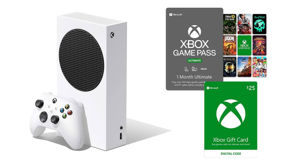 Image principale de l'article Un ensemble Xbox Series S tout garni